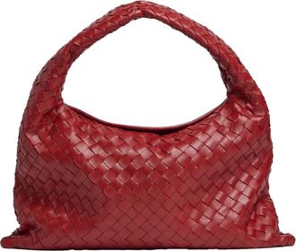 Bottega Veneta Red Hop Shoulder Bag