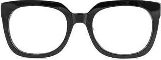 AQS Theo 50mm Square Optical Frames in Black at Nordstrom Rack