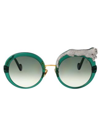 Anna-Karin Karlsson Sunglasses Rose Et La Roue Crystal 07