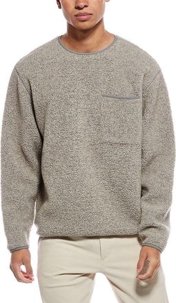 Todd Snyder Todd Snyder Sherpa Wool-Blend Crewneck Sweatshirt