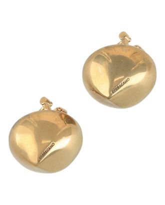 Ferragamo Small Sculptural Clip on Earrings
