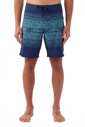 O'Neill Hyperfreak Heat Print 20 Boardshort In Navy