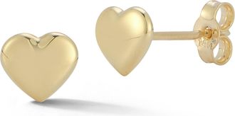 Ember Fine Jewelry 14K Gold Heart Studs