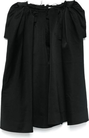 Shushu/Tong irregular midi skirt - women - Polyamide - 10 - Black