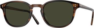 Oliver Peoples OV5219S Fairmont Sun Polarized 1724P1 Mens Sunglasses Tortoiseshell Size 49
