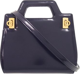 Ferragamo Pre-owned Ferragamo Mini Brushed Calfskin Wanda Top Handle Bag Ladies NUXMNZ0NL4561SB2