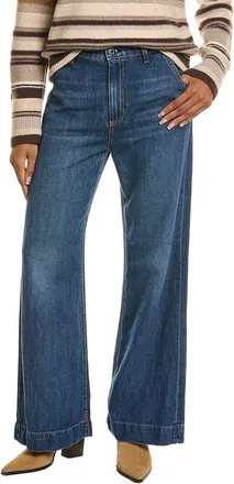 ASKK NY Linen-Blend Roxy Straight Leg Jean