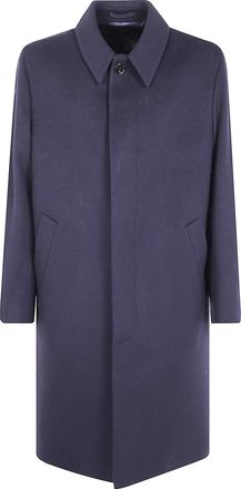 Lardini Heren, Mantels, Blauw, Maat: 2XL