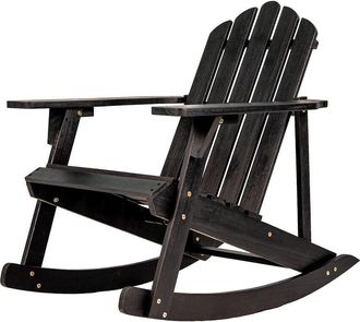 Jonathan Y Designs Jonathan Y Kiawah Outdoor Patio Adirondack Rocking Chair