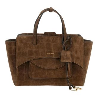 Hidesins Tassen, Dames, Bruin, ONE Size, Flap S Tote Bag