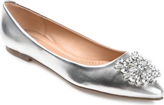 Journee Collection Women & apos;s Renzo Medium and Wide Width Dress Flats