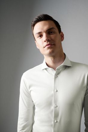 DeSoto Langarmhemd DESOTO Jerseyhemd Essential Hai langarm, Herren, Gr. 38, N-Gr, weiss (sanftes wei&szlig;), Jersey, Obermaterial: 100% Baumwolle, k&ouml;rpernah, 1-Kn