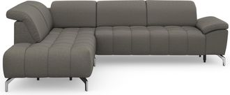 Sit&more Ecksofa »Cool L-Form« wahlweise mit Kopfteilverstellung und Vorziehsitz, motorisch