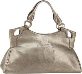 Cartier Pre-owned Handbags, female, Brown, Size: ONE SIZE Pre-owned Handbag