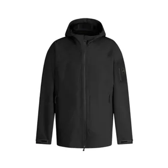 HUGO BOSS Fitness, Heren, Zwart, M, Tour Regenjas