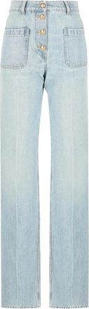Valentino Denim Broeken - Dames - Regular Fit Jeans - Blauw - W28 - Denim - Jeans