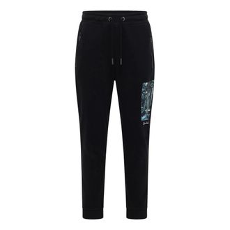 Carlo Colucci Carlo Colucci, Sweatpants, male, Black, Size: XL Sweat Pants