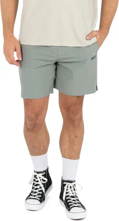 Hurley Trek Stretch Drawstring Shorts in Great White at Nordstrom, Size Xx-Large