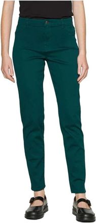 Nafnaf Slim-fit broek - Dames - Slim Fit Broeken - Groen - XS - Katoen - Broeken