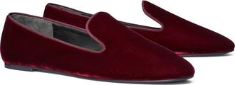 Tory Burch Smoking Slipper in Dark Carmine at Nordstrom, Size 10.5