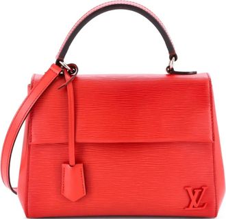 Louis Vuitton Cluny Top Handle Bag Epi Leather BB satchel - Rood