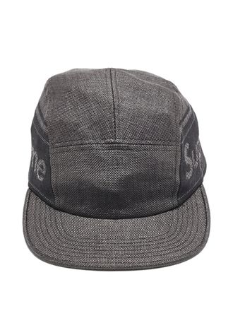 SUPREME structured logo baseball cap - Grey