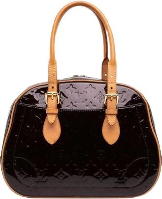 Louis Vuitton Pre-owned Summit Drive - Dames - Vintage Handtas - Paars - ONE Size - Leer - Vintage
