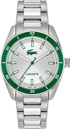 Lacoste Boston Bracelet Watch, 39mm in Silver at Nordstrom