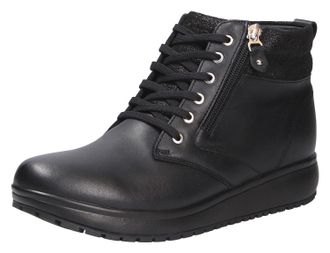 Joya Womens Wilma II Leather Black Boots 4.5 UK