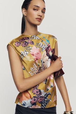 Maeve Silken Sleeveless Top
