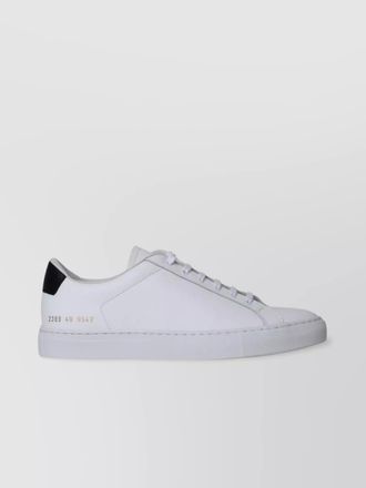 Common Projects leather sneakers with contrast heel tab