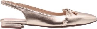 French Sole Womens Pander Slingback Flat In Platino