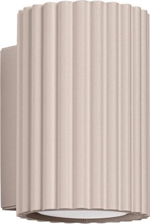 Sollux Lighting Design Wandlampe Karbon H 10 cm, Taupe