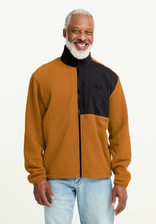 Jack Wolfskin Fleecejacke JACK WOLFSKIN SUMETRO FZ M, Herren, Gr. XL (54/56), autumnleaves, Obermaterial: 100% Polyester. Futter: 100% Polyester, normal, Jacken Fle