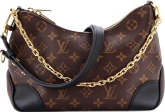 Louis Vuitton Boulogne NM Handbag Monogram Canvas shoulder bag - Marrone