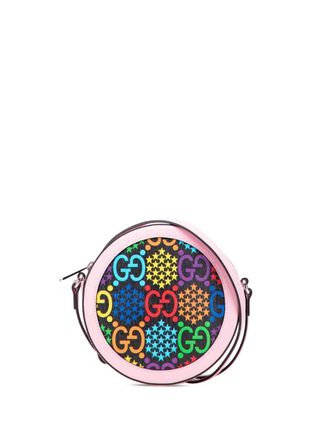 Gucci 2016-2025 GG Supreme Psychedelic Round crossbody bag - Pink