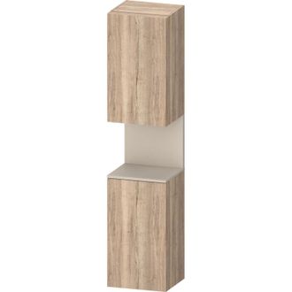 Duravit Qatego Armario Alto, Puerta Bisagra Izquierda, - Duravit