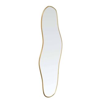 Berkfield Home Wall Mirror Gold 90x40 cm