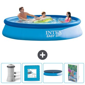 Intex Piscina Easy Set Redonda - 366x76 Cm - 7-piezas Scb124