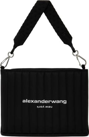 Jil Sander Womens Canvas Shopping Bag in Black