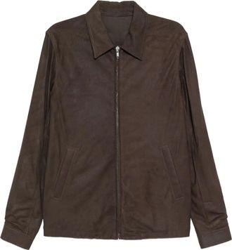 Rick Owens Giacca Brad - Marrone