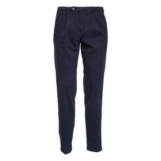 BRIGLIA 1949 Heren, Broeken, Blauw, Maat: XL