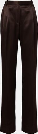 Tom Ford Pantaloni regular in seta