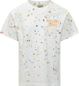 Gallery Dept. Le Pop Tee - Heren - T-shirts - Wit - M - Katoen - Tops