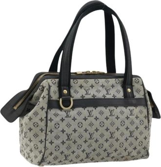 Louis Vuitton Pre-owned Handbags, female, Blue, Size: ONE SIZE Pre-owned Vintage Monogram Mini Canvas Hand Bag