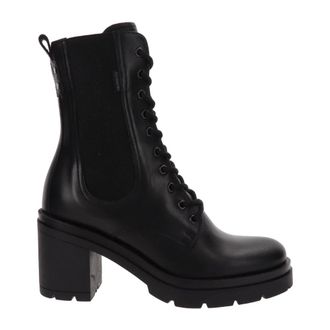 Bottines Noires Chaussures Nero Giardini Soldes Bottines À Lacets