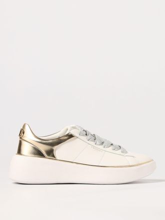 Twinset Platform Leren Sneakers met Gouden Accent