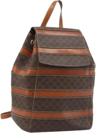 Celine Pre-owned Backpacks, female, Brown, Size: ONE SIZE Pre-owned Vintage Backpack