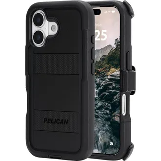 Pelican Voyager MagSafe Case with Holster in Black at Nordstrom