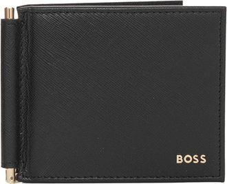 HUGO BOSS Portafoglio 6cc con clip ferma-soldi - - Accessories - Uomo - Nero - ONE SIZE
